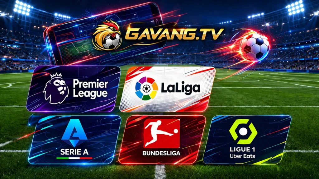 Các Giải Đấu Hàng Đầu Có Lịch Phát Sóng Trên GaVangTV